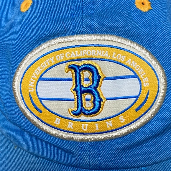 Nice Vintage UCLA Light Blue Strap Back Cotton Baseball Hat BRUINS - Picture 2 of 6